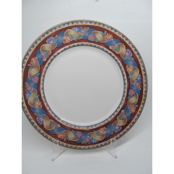 Sasaki Tesserae 11" Dinner Plate  By Cathy Heck In Very Good Used Condition - Picture 1 of 16